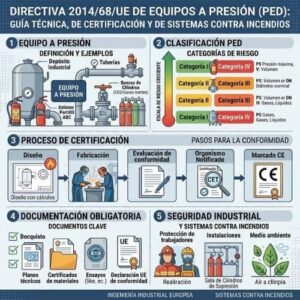 Directiva 2014/68/UE de Equipos a Presión